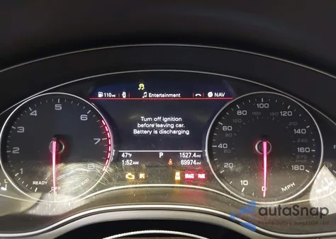 2016 Audi A7 3.0T Premium Plus from USA, damaged, VIN WAUWGAFC3GN092311